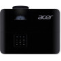 Acer Projector X129H, DLP, XGA (1024x768), 4800 ANSI Lumens, 20000:1, 3D, HDMI, VGA, RCA, Audio in, DC Out (5V/2A, USB-A), Speak