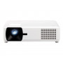 VIEWSONIC LS610WH Beamer WXGA 3000000:1 contrast LED light source TR1.37-1.64 1.2x zoom HDMI x2 10W SPK HV keystone LAN control