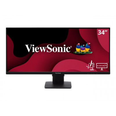 VIEWSONIC VA3456-MHDJ Monitor 34inch 21:9 3440x1440 SuperClear IPS LED 4ms 2xHDMI DisplayPort speakers