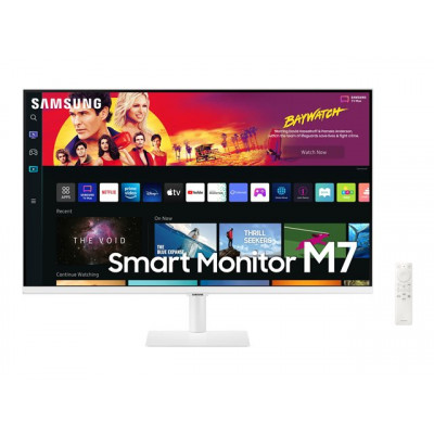 SAMSUNG LS32BM701UUXEN 32inch UHD VA 16:9 250cd/m2 1000:1 60Hz SMART MONITOR M7 White HDMI USB-C