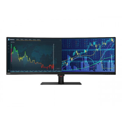 LENOVO ThinkVision P44w-10 43.4inch 32:10 3840x1200 DWUXGA 450cd/m2 99.5sRGB with speaker Topseller (A)