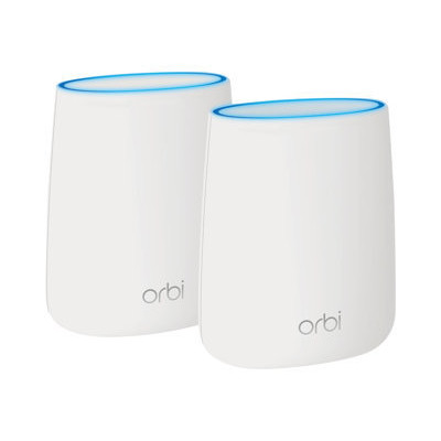 NETGEAR Orbi WiFi Set RBK20-100PES AC2200 Tri-Band System up to 250sm Set inclueded 1x RBR20 1x RBS20