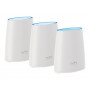 NETGEAR Orbi Whole Home AC2200 tri-band wireless system up to 375 sq. Ft. RBR20 router 2xRBS20 Satellite FastLane3 4K HD gaming