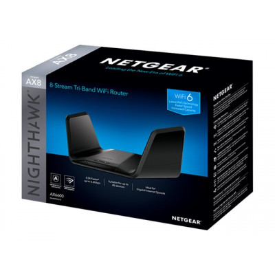 NETGEAR 5PT Tri-Band 8-Stream Ax6600 Router