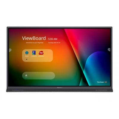 VIEWSONIC IFP8652-1A 86inch 3840x2160 33 multi-point touch 7H 350nits 4GB RAM 32GB Storage Andorid 9 OPSx1 Wi-Fi slotx1 HDMI