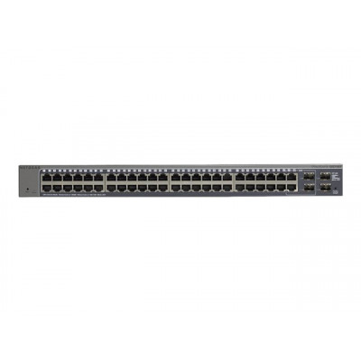 NETGEAR ProSafe 48-Port Gigabit Smart Switch v5 with 2 dedicated SFP and 2 Combo SFP ports - Rackmount