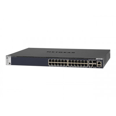 NETGEAR M4300-28G Stackable Managed Switch with 24x1G and 4x10G incl. 2x10GBASE-T and 2xSFP+ Layer 3