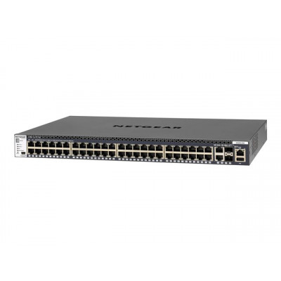 NETGEAR M4300-52G Stackable Managed Switch with 48x1G and 4x10G incl. 2x10GBASE-T and 2xSFP+ Layer 3