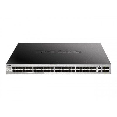 D-LINK 48 SFP ports with 2 10GBASE-T ports and 4 SFP + ports