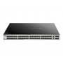 D-LINK 48 SFP ports with 2 10GBASE-T ports and 4 SFP + ports