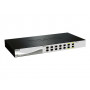 D-LINK 10-Port Smart Managed 10G SFP+ Switch 2x Combo