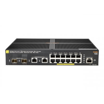 HPE Aruba Switch 2930F 12G PoE+ 2G/2SFP+