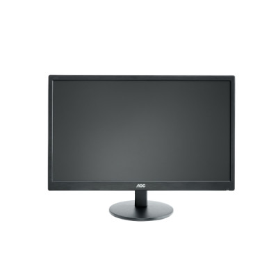 AOC M2470SWH, 23.6" Wide MVA LED, 5 ms, 3000:1, 50M:1 DCR, 250 cd/m2, FullHD 1920x1080, D-Sub, HDMI x 2, Speakers, Black