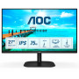 AOC 27B2DA, 27" IPS WLED, 1920x1080@75Hz, 4ms GtG, 250cd/m2, 1000:1. DC20M:1, Adaptive Sync, FlickerFree, Low Blue Light, 2Wx2, 