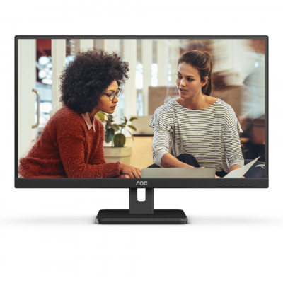 AOC 24E3UM 23.8" VA WLED, 1920x1080@75Hz, 4ms,  300cd m/2, 3000:1, AdaptiveSync, FlickerFree, Low Blue Light, 2Wx2, Tilt, D-SUB,