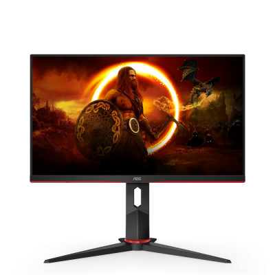 AOC 24G2SPU/BK, 23.8" IPS WLED, 1920x1080@165Hz, 4ms GtG, 1ms MPRT, 250cd/m2, 1000:1, DCR 80M:1, AdaptiveSync, FlickerFree, Low 