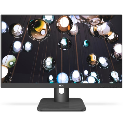 AOC 24E1Q, 23.8" WLED IPS, 1920x1080@60Hz, 5ms GtG, 250cd/m2, 1000:1, DCR 20m:1, FlickerFree, Low Blue Light, 2Wx2, Tilt, D-SUB,