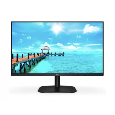 AOC 24B2XH/EU, 23.8" WLED IPS, 1920x1080@75Hz, 4ms GtG, 250cd/m2, 1000:1, DC20M:1, FlickerFree, Low Blue Light, Tilt, D-SUB, HDM