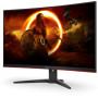 AOC CQ32G2SE/BK, 31.5", Curved 1500R, VA, WLED, 2560x1440@165Hz, 4ms GtG, 1ms MPRT, 250cd m/2, 3000:1, DCR 80M:1, Adaptive Sync,