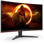 AOC CQ32G2SE/BK, 31.5", Curved 1500R, VA, WLED, 2560x1440@165Hz, 4ms GtG, 1ms MPRT, 250cd m/2, 3000:1, DCR 80M:1, Adaptive Sync,