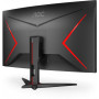 AOC CQ32G2SE/BK, 31.5", Curved 1500R, VA, WLED, 2560x1440@165Hz, 4ms GtG, 1ms MPRT, 250cd m/2, 3000:1, DCR 80M:1, Adaptive Sync,