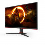 AOC Q27G2E/BK, 27" VA WLED, 2560x1440@155Hz, 4ms GtG, 1ms MPRT, 250cd/m2, 3000:1, DCR 80M:1, Adaptive Sync, FlickerFree, Low Blu