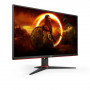 AOC Q27G2E/BK, 27" VA WLED, 2560x1440@155Hz, 4ms GtG, 1ms MPRT, 250cd/m2, 3000:1, DCR 80M:1, Adaptive Sync, FlickerFree, Low Blu