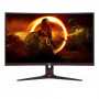 AOC C27G2E/BK, 27" Curved 1500R VA WLED, 1920x1080@165Hz, 4ms GtG, 1ms MPRT, 250cd m/2, 4000:1, DCR 80M:1, Adaptive Sync, Flicke