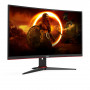 AOC C27G2E/BK, 27" Curved 1500R VA WLED, 1920x1080@165Hz, 4ms GtG, 1ms MPRT, 250cd m/2, 4000:1, DCR 80M:1, Adaptive Sync, Flicke