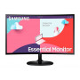 Samsung 24C364 24" Curved, LED IPS, 75 Hz, 4ms, 1920x1080, 250cd/m2, D-Sub, HDMI, Black