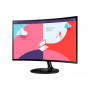 Samsung 24C364 24" Curved, LED IPS, 75 Hz, 4ms, 1920x1080, 250cd/m2, D-Sub, HDMI, Black