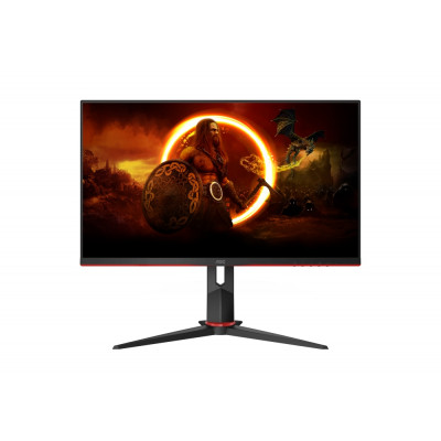 AOC 27G2ZN3/BK, 27" VA WLED, 1920x1080@280Hz, 1ms GtG, 0.5ms MPRT, 300cd m/2, 3000:1, 80M:1 DCR, Adaptive Sync, FlickerFree, Low