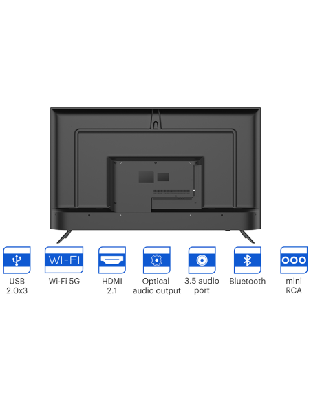 Смарт телевизор 55U740NB Google Android TV