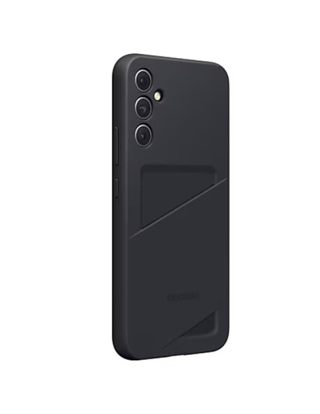 Калъф със слот за карта SAMSUNG GALAXY A34 5G черен